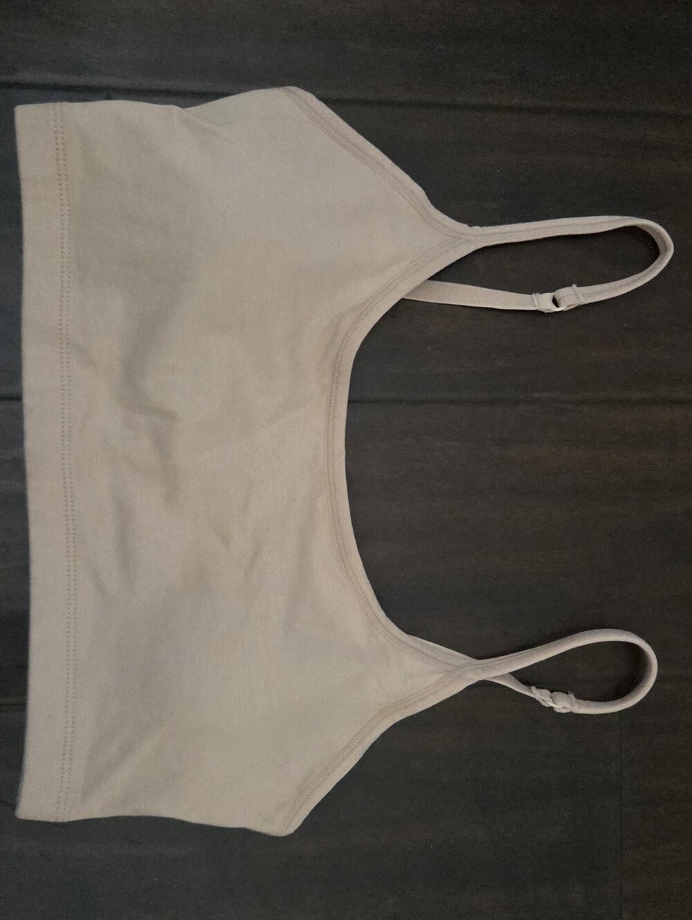 🫟NWOT- Pact Beige Organic Scoop Cotton Bralette